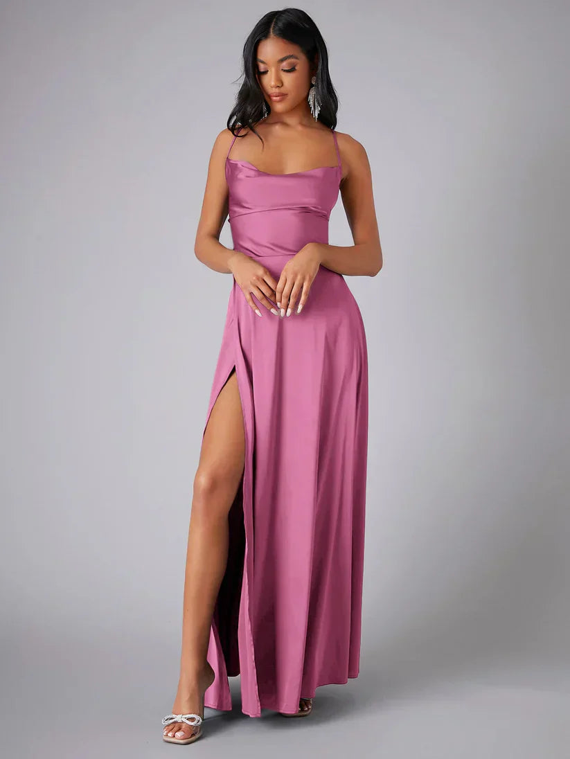 Alvaree – Elégante maxi-robe en satin