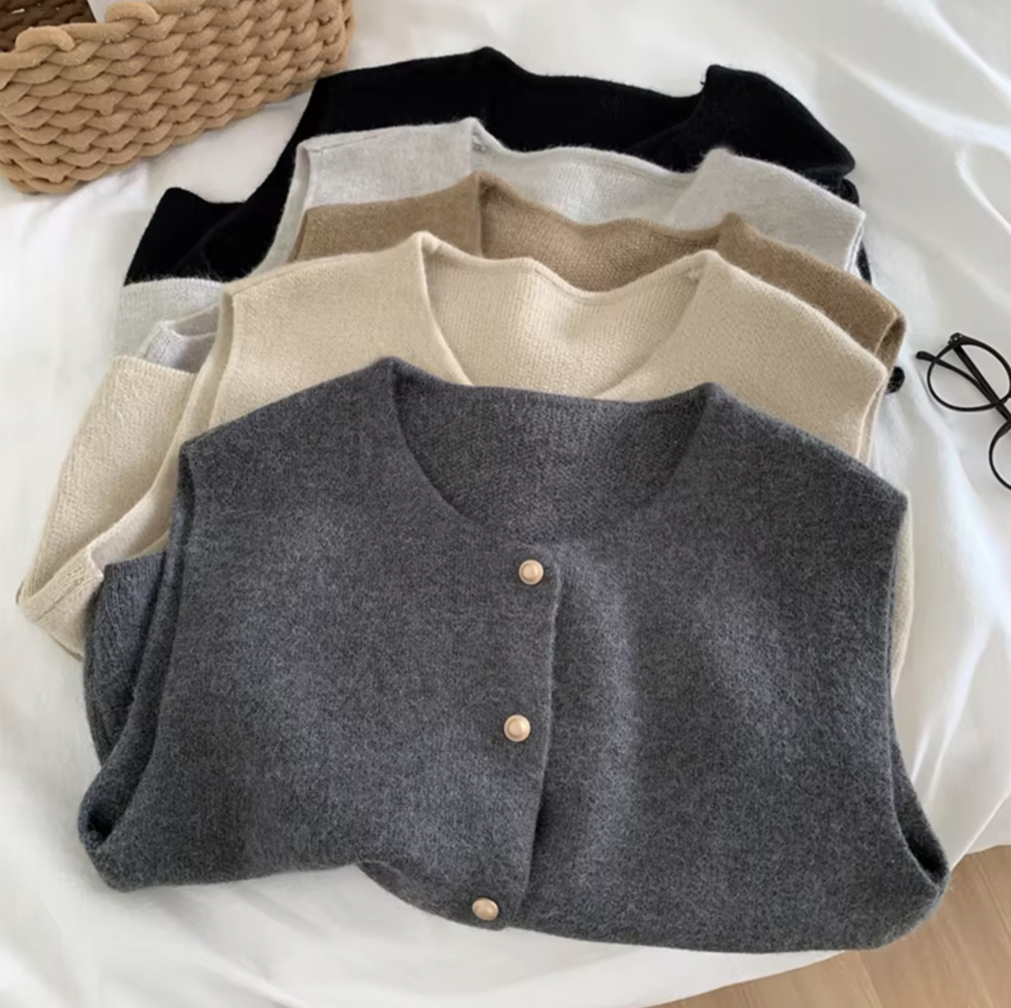 Annabeth – Gilet tricoté sans manches
