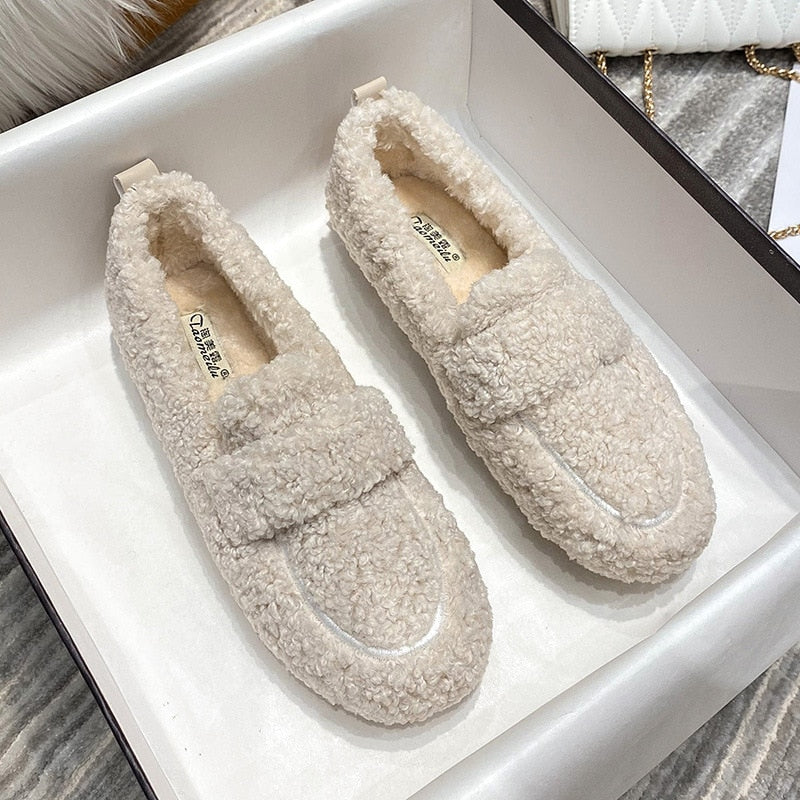 Azida - Chaussures de pantoufles en peluche