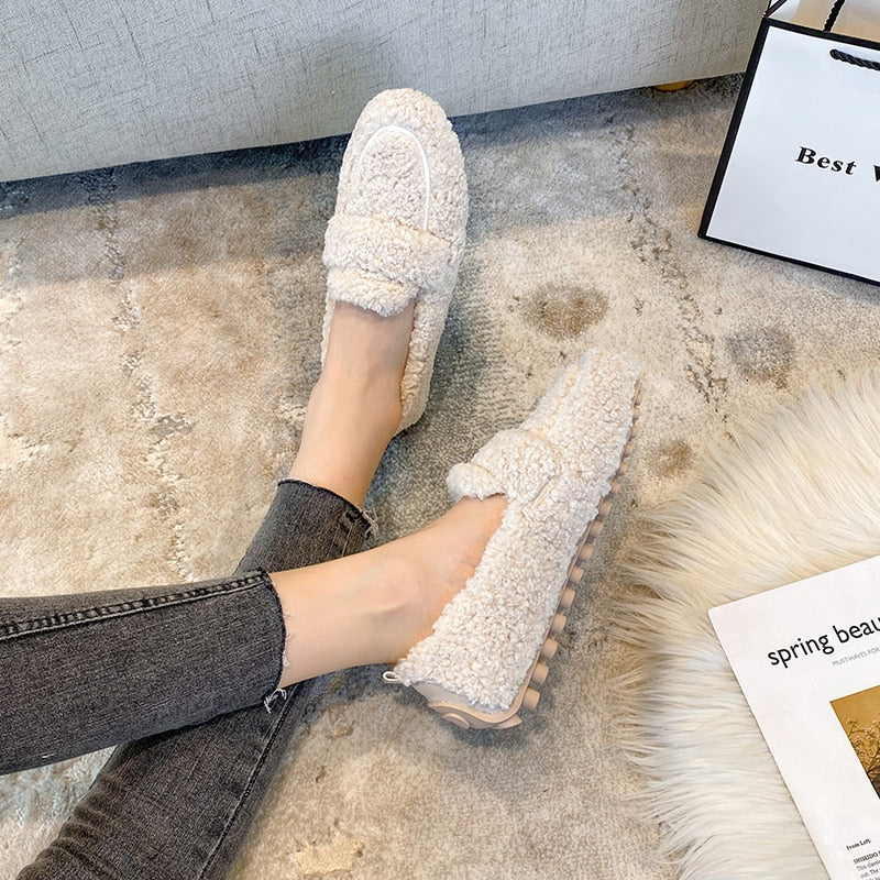 Azida - Chaussures de pantoufles en peluche