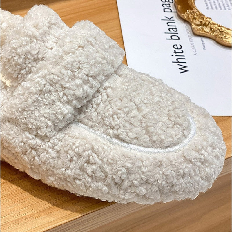 Azida - Chaussures de pantoufles en peluche