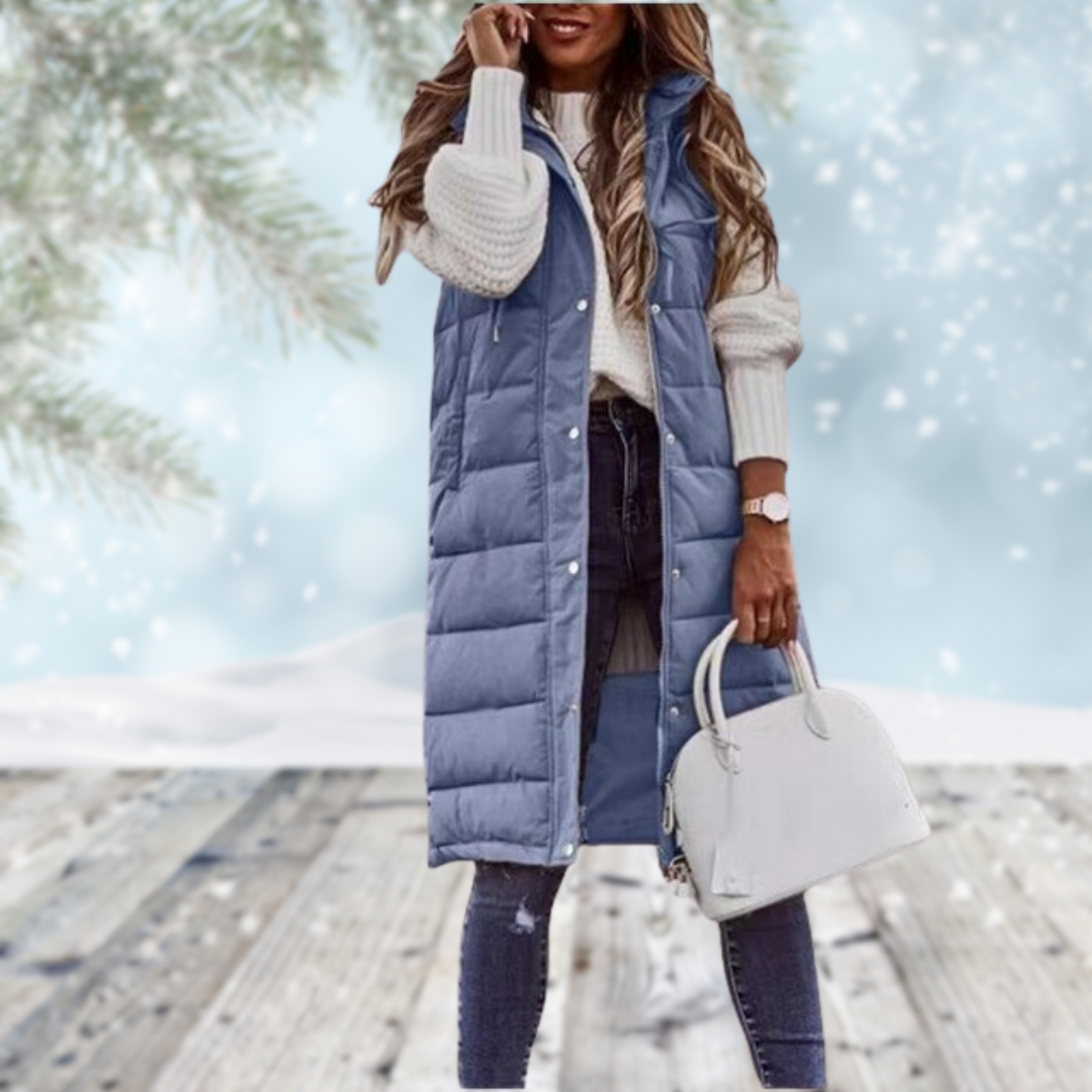 Minerva - Gilet long Manteau