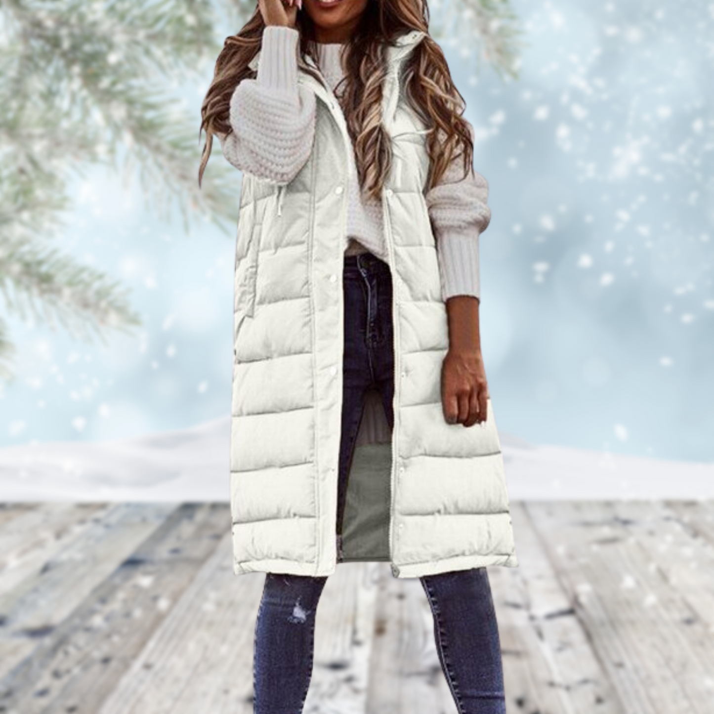 Minerva - Gilet long Manteau