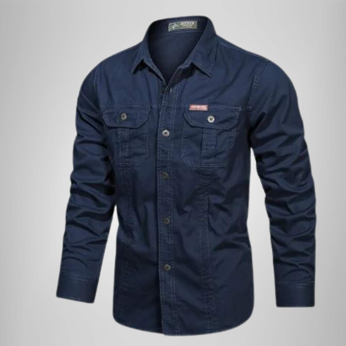 Bertram - Chemise cargo pour hommes