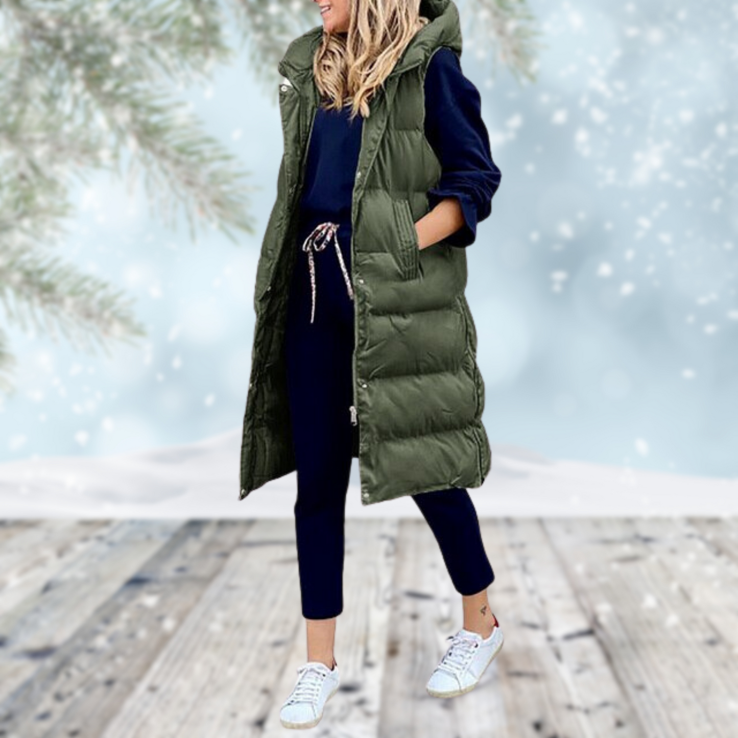Minerva - Gilet long Manteau