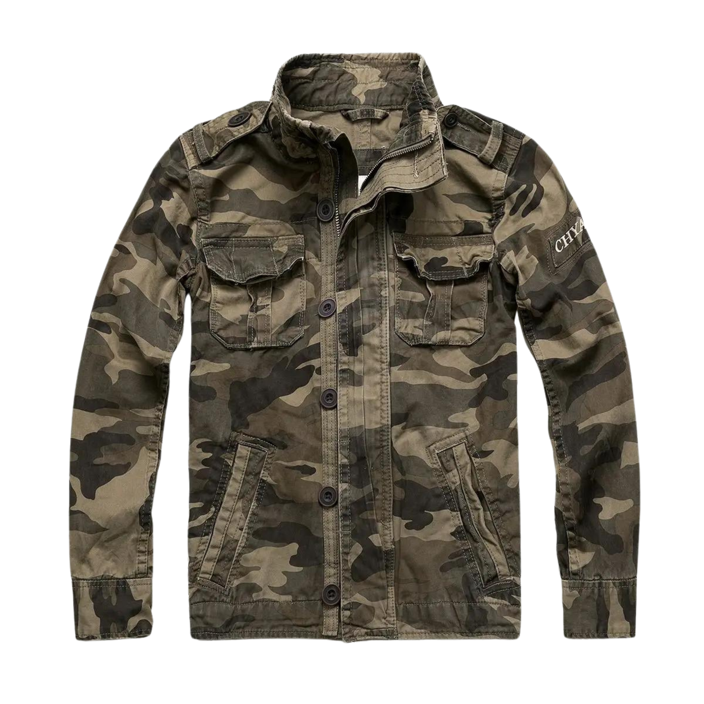 Basil - Veste en jean rétro avec plusieurs poches