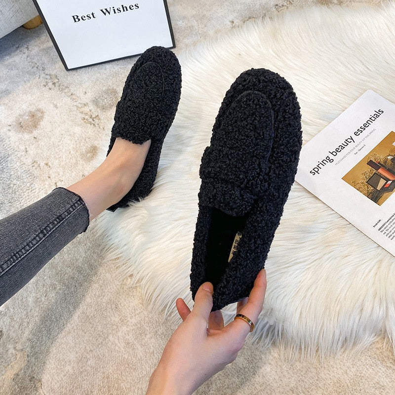 Azida - Chaussures de pantoufles en peluche
