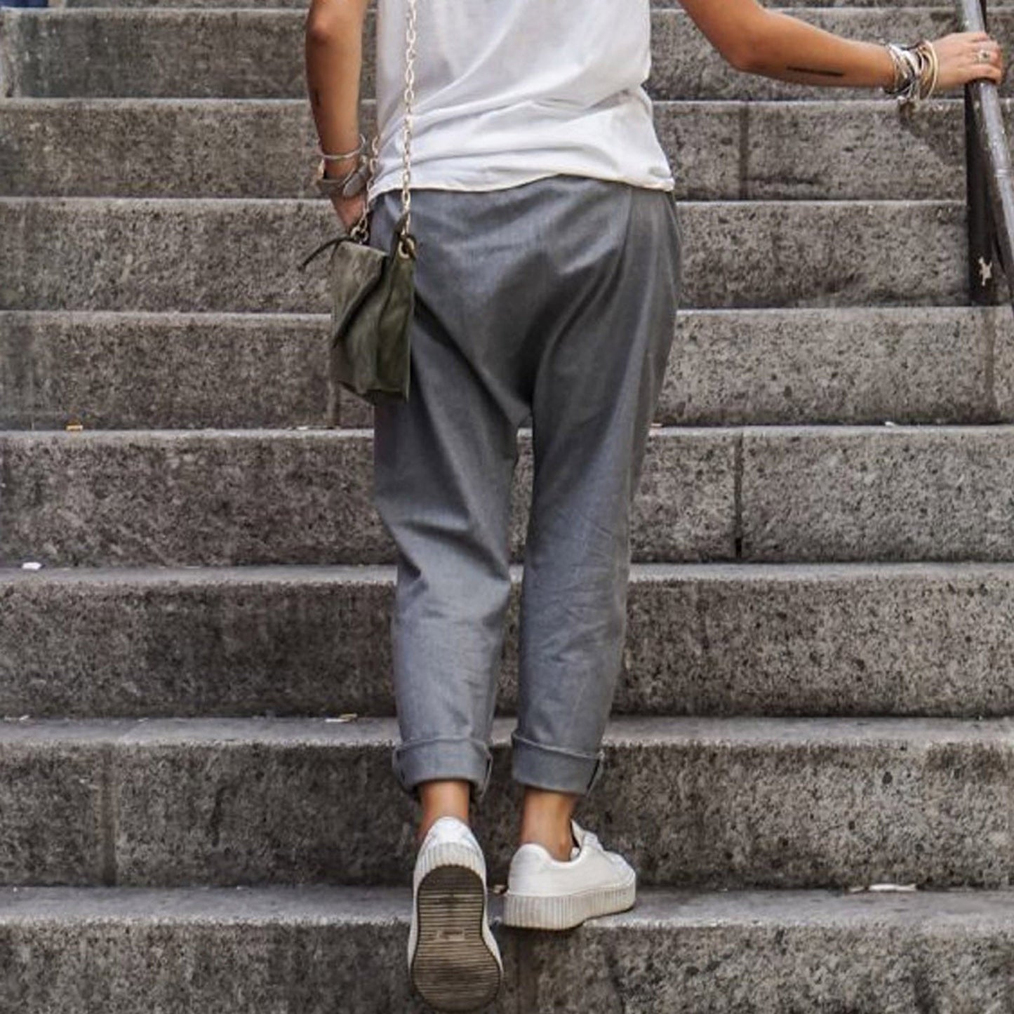Zora - Pantalon décontracté en lin