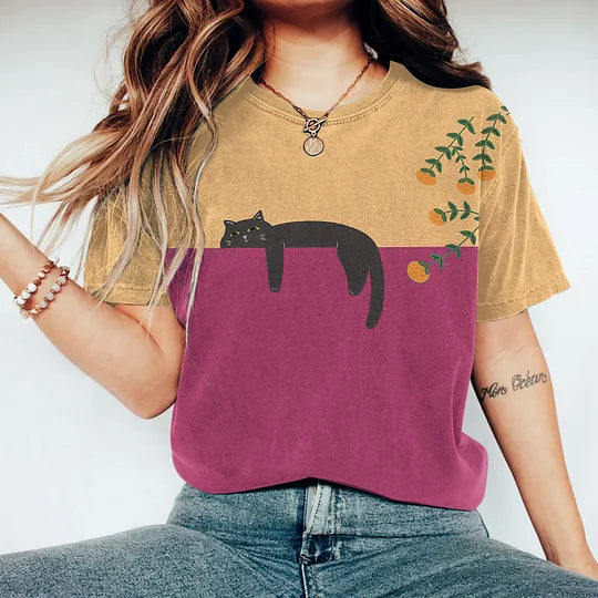 Vespera – T-shirt bicolore stylé
