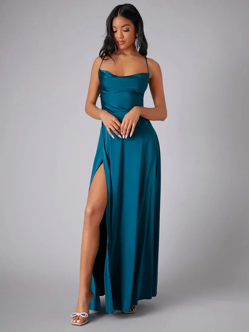 Alvaree – Elégante maxi-robe en satin