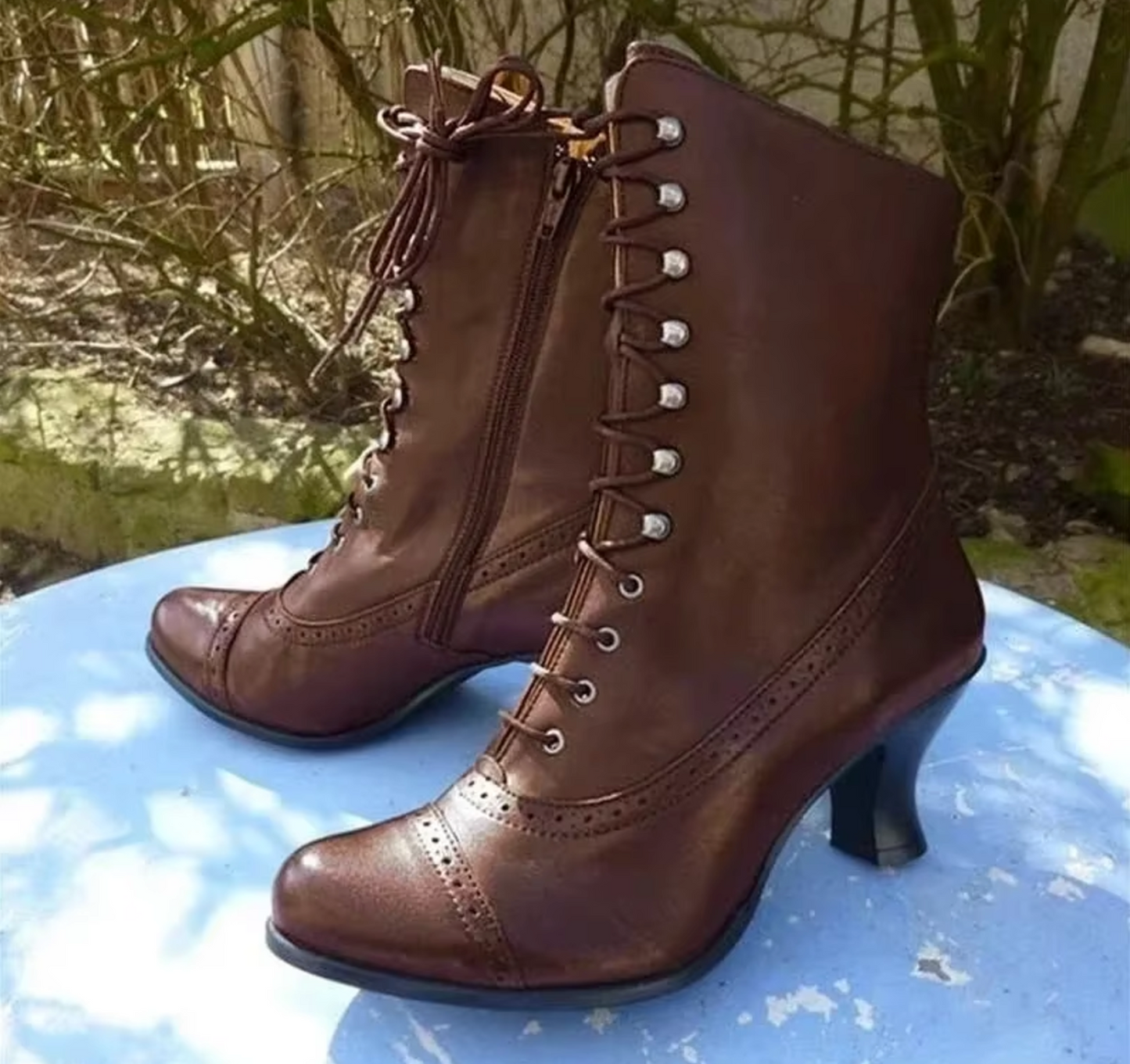 Shiloh – Bottes en cuir avec lacets