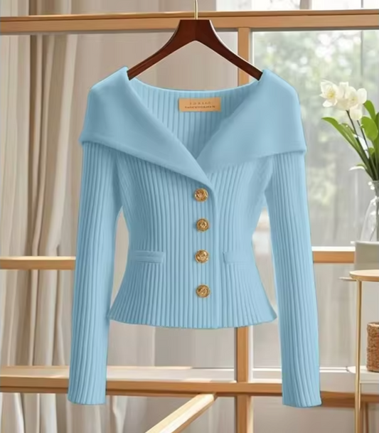 Haven – Veste courte tricotée