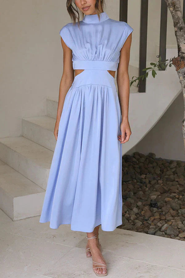 Arabella - Robe maxi plissée pour femmes