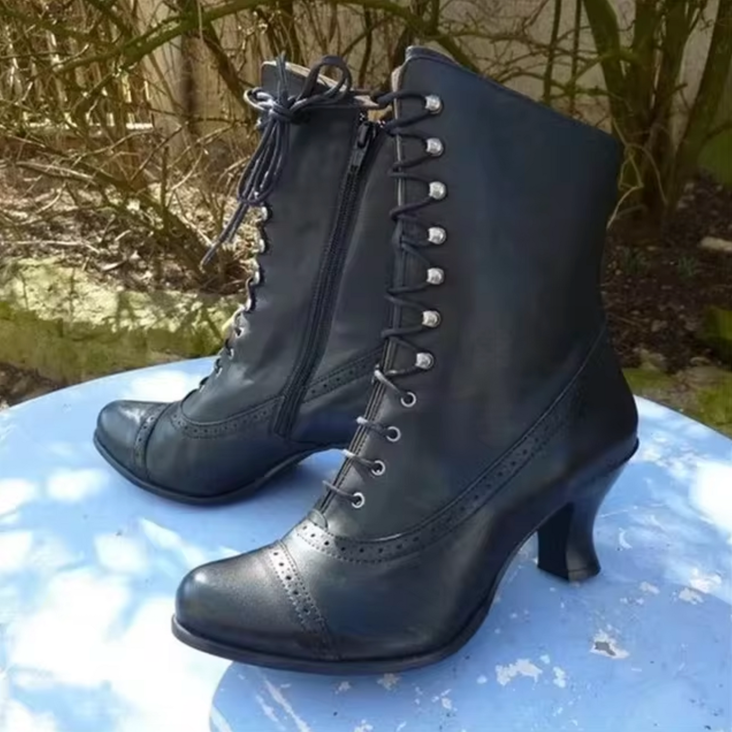 Shiloh – Bottes en cuir avec lacets