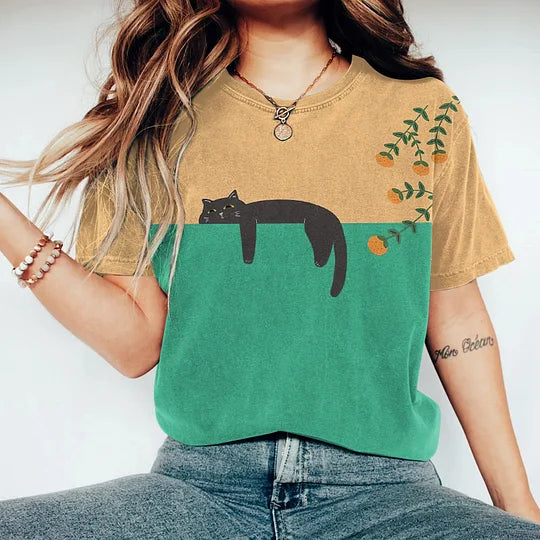 Vespera – T-shirt bicolore stylé