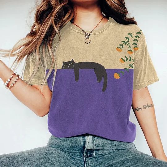Vespera – T-shirt bicolore stylé
