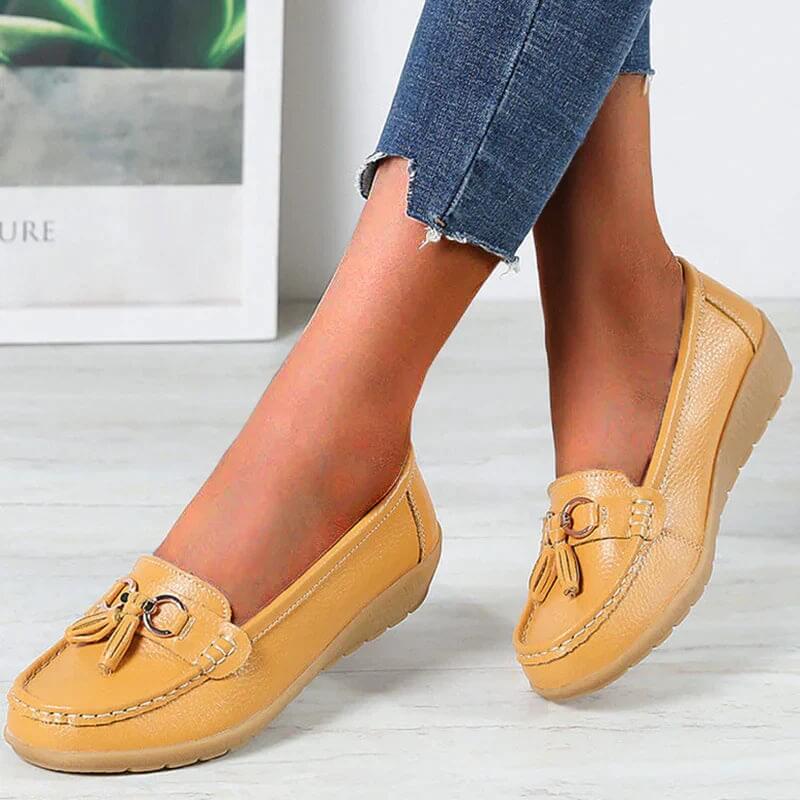 Amy - Chaussures basses orthopédiques en cuir