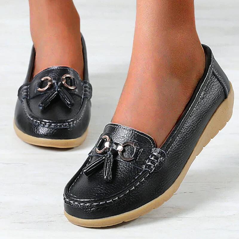 Amy - Chaussures basses orthopédiques en cuir