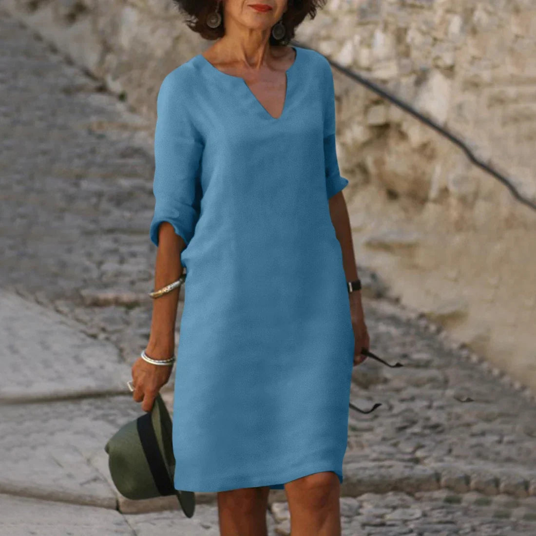 Vondra – Elégante robe longueur genou