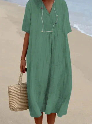 Amanda - Robe en lin