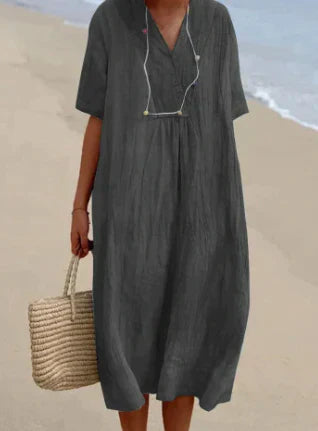 Amanda - Robe en lin