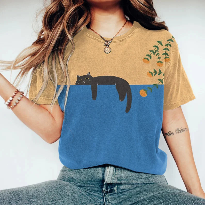 Vespera – T-shirt bicolore stylé