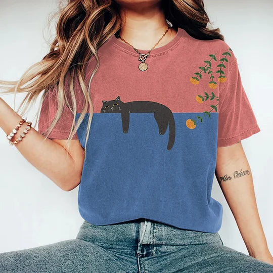 Vespera – T-shirt bicolore stylé