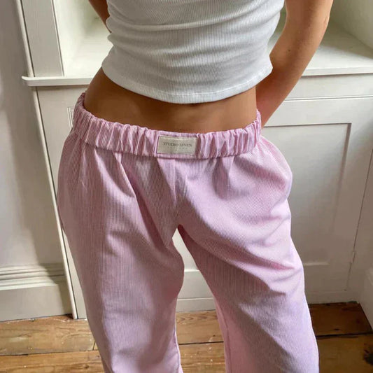 Samantha - Pantalons en lin
