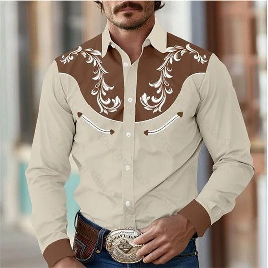 Byron - Chemise à manches longues pour hommes